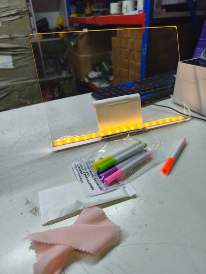 Pizarra Magica 20cm X 30cm Luz Led usb + ENVIO GRATIS 🚚
