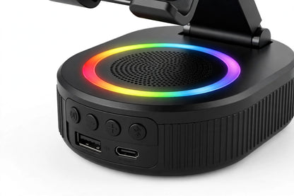 SOPORTE INDUCTION PARLANTE CON LUZ