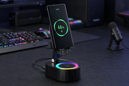 SOPORTE INDUCTION PARLANTE CON LUZ