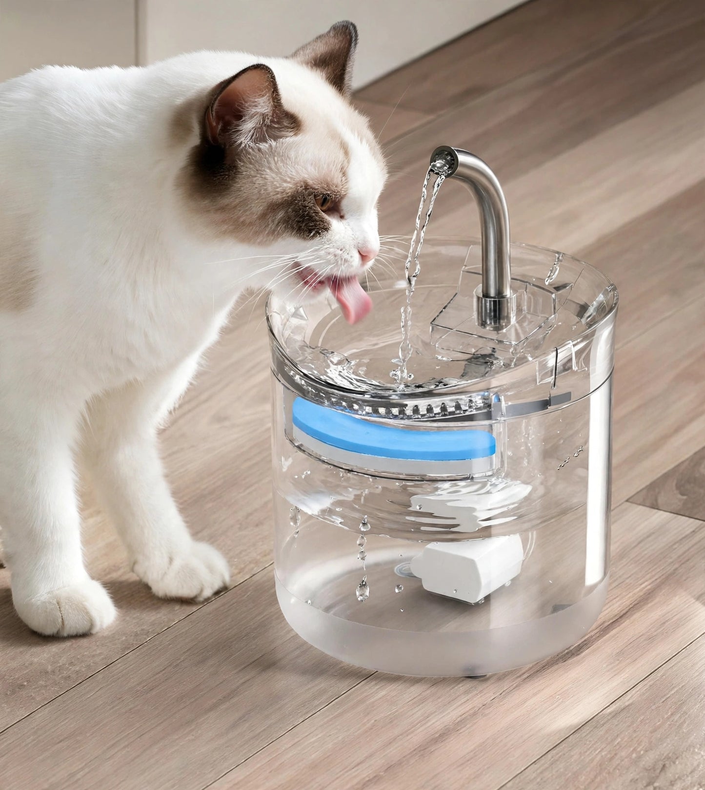Fuente de Agua para Mascotas | Bebedero Automático para Gatos y Perros
