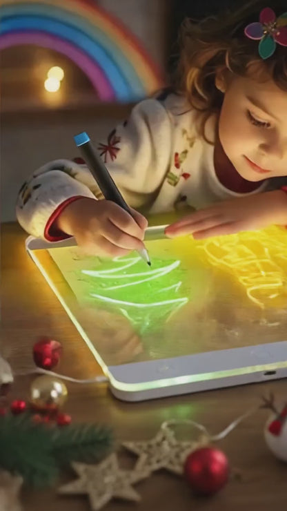 Pizarra Magica 20cm X 30cm Luz Led usb + ENVIO GRATIS 🚚